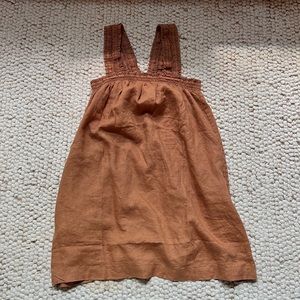 Everlane Linen Smock Dress - M - NWT